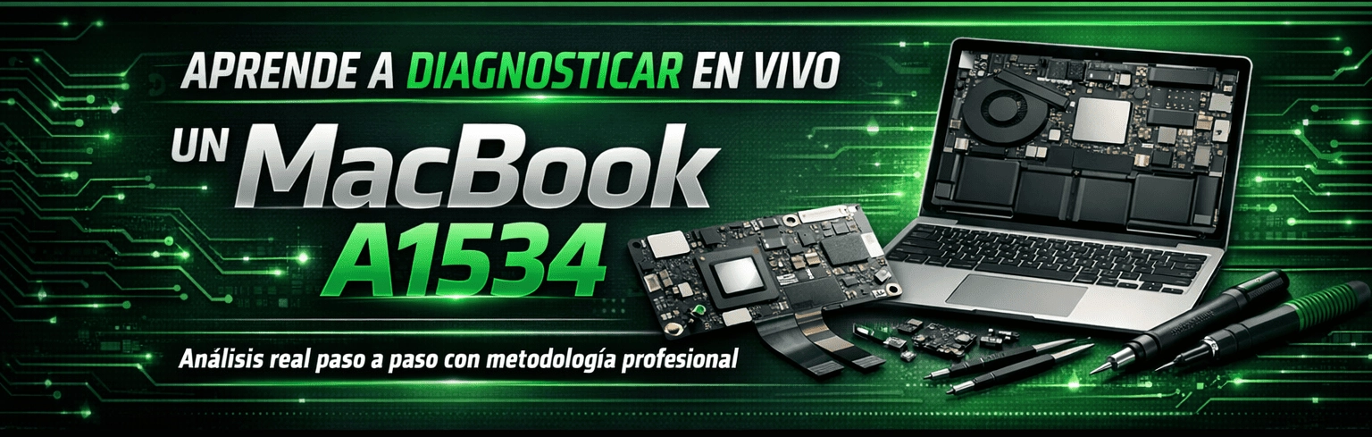Diagnosticamos un MacBook A1534