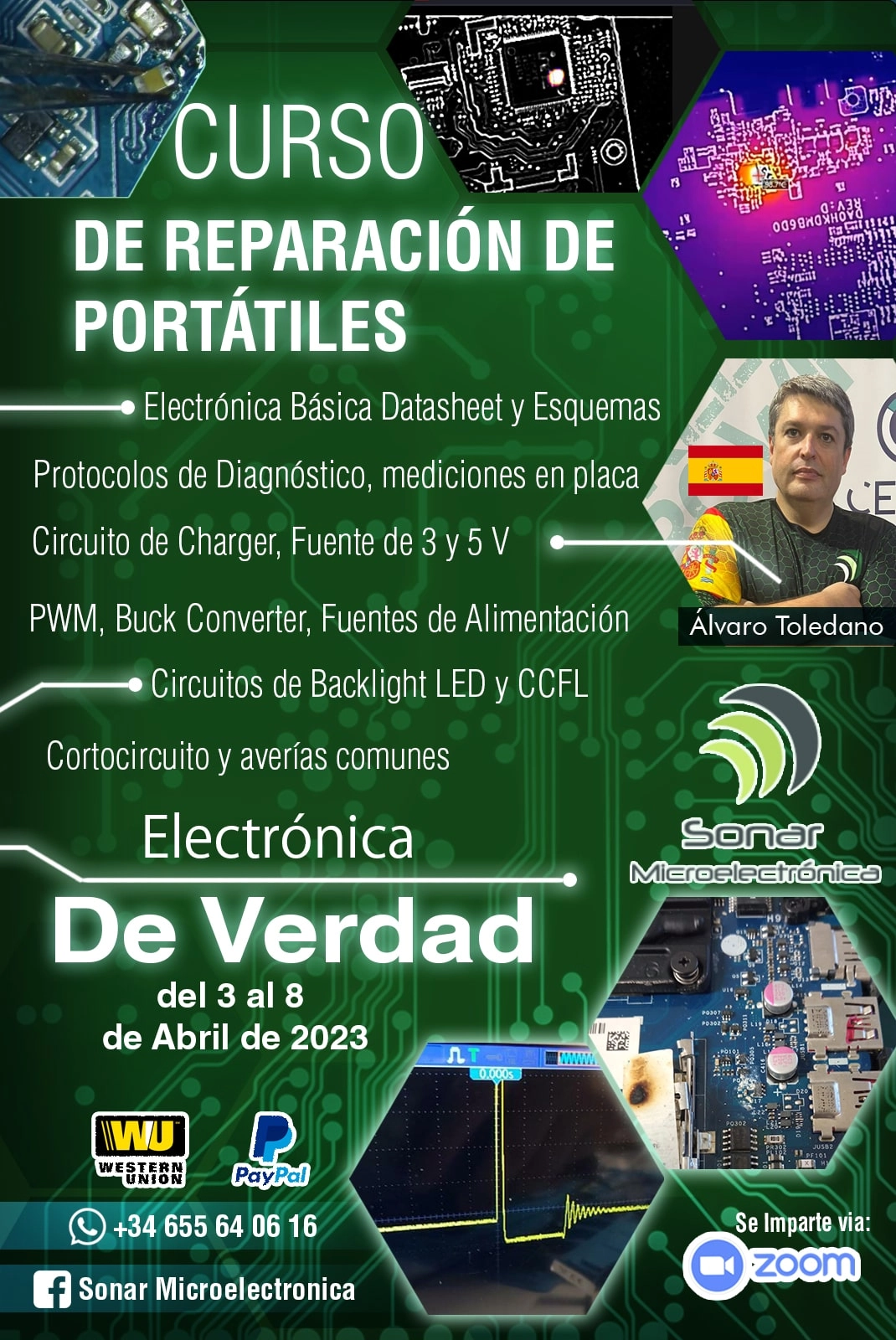 Curso Reparación Electrónica de Portátiles